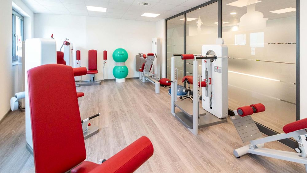 Verschiedene Trainingsgeräte