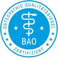 Qualit&auml;tssiegel f&uuml;r Ostheopathie nach BAO